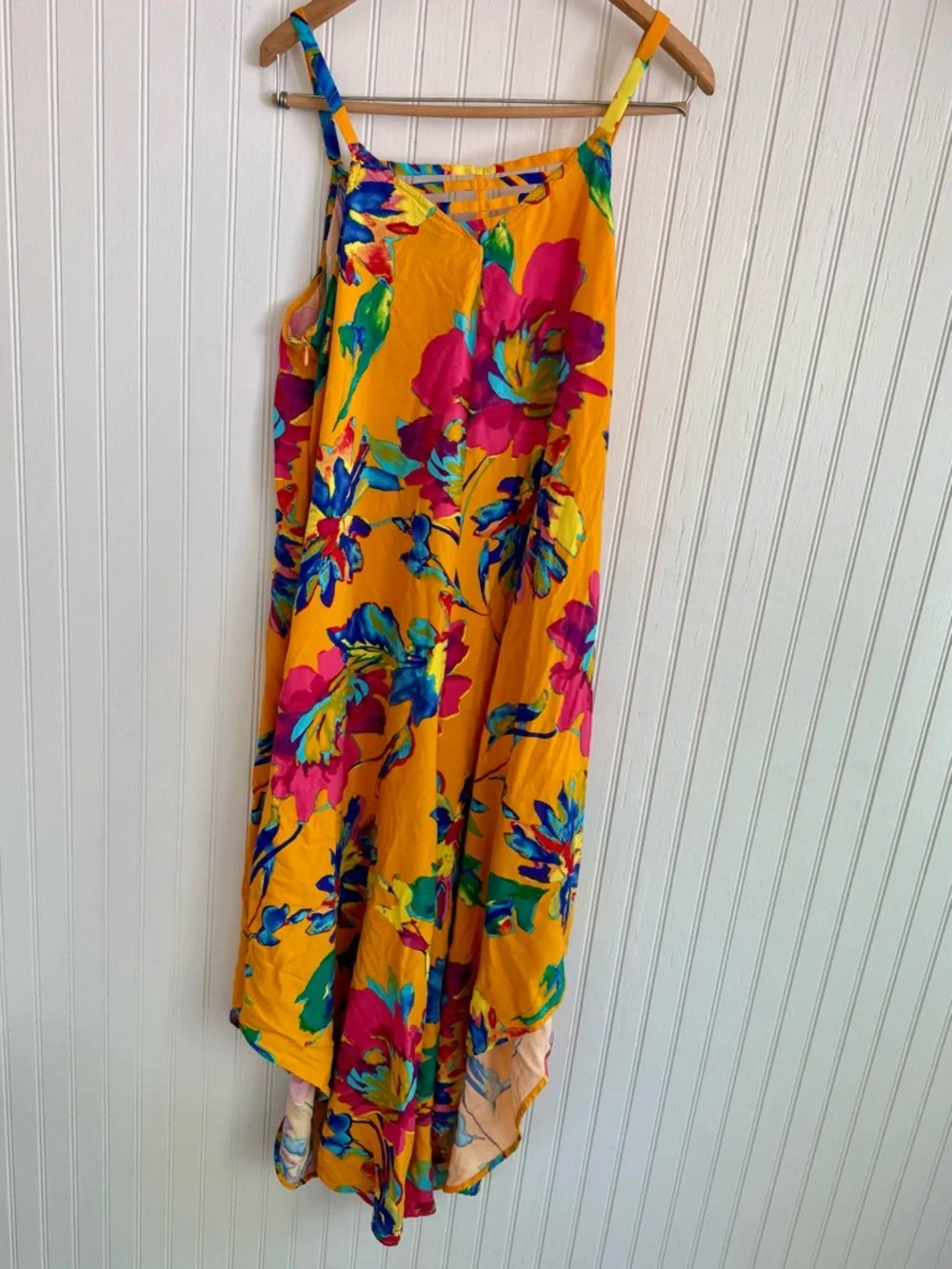 MSK Tropical Jumpsuit Size XL - Picture 5 of 6